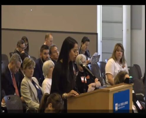 Kazmira presents at FDA Public Hearing on CBD