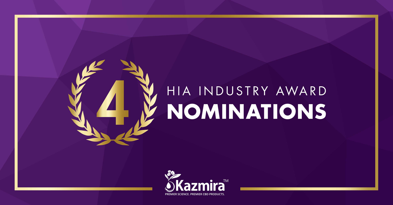 Kazmira and Dr. Sharma Nominated for 2019 HIA Industry Awards